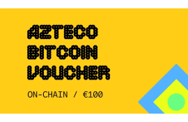 Azteco Bitcoin €100 Voucher (On-Chain)