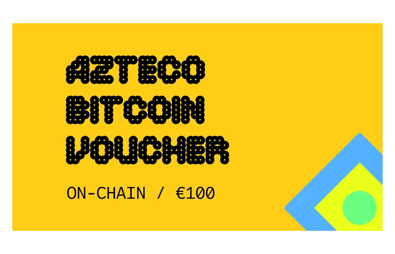 Azteco Bitcoin €100 Voucher (On-Chain)