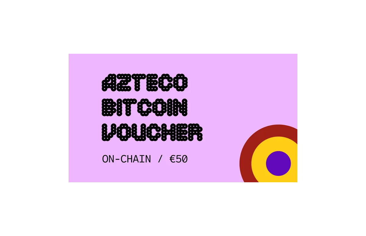 Azteco Bitcoin € 50 Voucher (On-Chain)