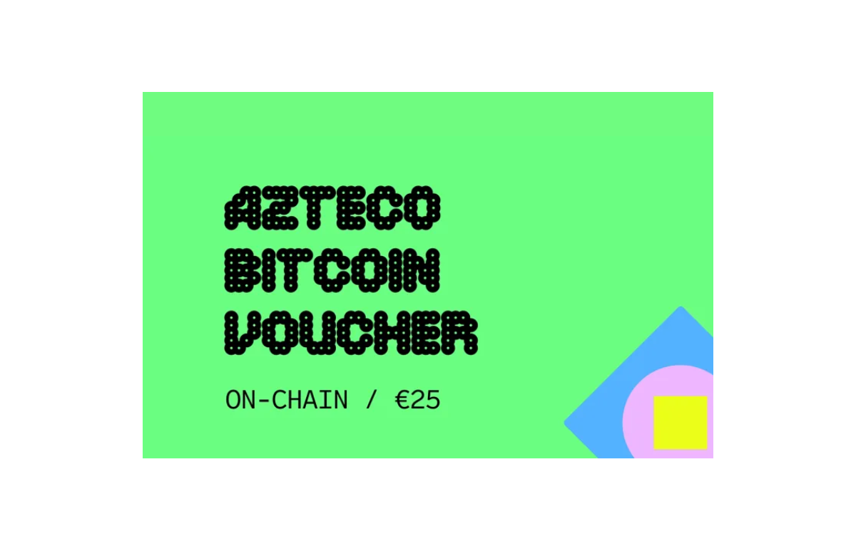 Azteco Bitcoin € 25 Voucher (On-Chain)